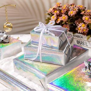กระดาษห่อของขวัญลายเลเซอร์สีสันสดใส เหมาะสำหรับงานเลี้ยงฉลองทารก วันวาเลนไทน์ วันแม่ วันคริสต์มาส และงานวันเกิด - Product Image 3