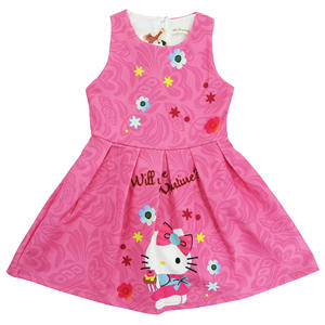 Çin toptan web siteleri kız tam fotoğraf çocuklar kız giyim karikatür Kitty kedi prenses elbiseler - Product Image 2