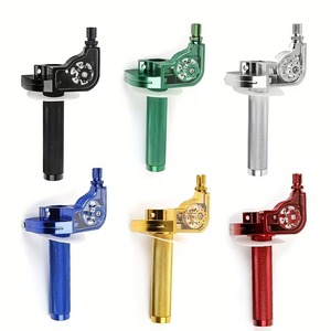 ปลอกแฮนด์มอเตอร์ไซค์แบบปลดเร็ว CNC อลูมิเนียมขนาด 22 มม. เหมาะสำหรับรถ ATV 110-250 ซีซี - Product Image 1
