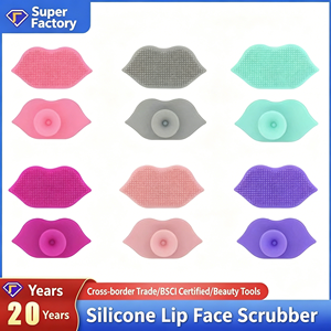 Double-Sided <b>Silicone</b> Lip Exfoliator Brush Manual Lip Scrubber Exfoliating Massage <b>Tool</b> for Smooth Fuller Lips Reusable - Product Image 3