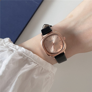 Reloj con correa de cuero cuadrada para mujer, verano 2021, reloj de cuarzo sencillo y elegante, fresco y bonito - Product Image 3