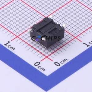 TS-1095S-A1B2-C2D1 Tactile Switch SMD-4P,6x6mm Switch Single Pole Single Throw Round Button 1.8N Vertical Mount - Product Image 2
