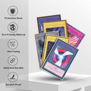 Y Y Card Sleeves 66*91mm Matte Finish Card Cover Penny Clear Inner Sleeves High <b>Protector</b> for TCG Perfect Fit Trading Card - Product Image 1