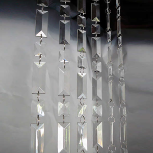 Đèn MH-DS0330 Đèn chùm lăng kính mặt dây chuyền thủy tinh pha lê cho đèn chùm cửa sổ trang trí nội thất hạt rèm - Product Image 2