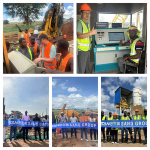 Beton maschinen Mobile Beton mischa nlage Nigeria Ready Mixer Bewegliche und tragbare Betonmischer anlage zum Verkauf - Product Image 6