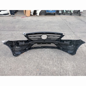 Pare-chocs avant avec calandre en plastique pour <span class=keywords><strong>Mercedes</strong></span>-<span class=keywords><strong>Benz</strong></span> Classe <span class=keywords><strong>C</strong></span> W205 2015-2018, assemblage à visser, d'occasion - Product Image 6