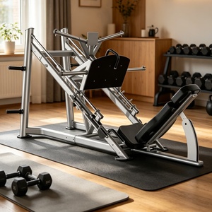 Machine de musculation professionnelle à charge par plaques pour la musculation des jambes, presse à jambes à 45 degrés pour centre de fitness - Product Image 4