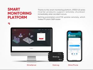 อินเวอร์เตอร์พลังงานแสงอาทิตย์3เฟสแบบไฮบริด HPS100สูง30KW 50kw 45KW 60kw 75KW อินเวอร์เตอร์พลังงานแสงอาทิตย์ - Product Image 3