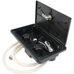 TYTXRV Anti UV ABS noir accessoires de bateau Tube souple avec serrure et clés <span class=keywords><strong>camping</strong></span>-<span class=keywords><strong>car</strong></span> caravane <span class=keywords><strong>camping</strong></span>-<span class=keywords><strong>car</strong></span> boîte externe douche - Product Image 2