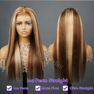 Parrucche di bellezza 13x4 in pizzo con capelli umani anteriori in pizzo 13x6 hd diritta Parrucca frontale in pizzo <span class=keywords><strong>a</strong></span> 200 densità - Product Image 2