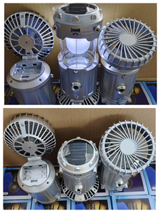 Ventilatore da Soffitto con Corpo in ABS, Ricaricabile <span class=keywords><strong>Solare</strong></span>, Power Bank, Gancio per Appendere, Illuminazione di Emergenza, Lanterna LED per Tenda, <span class=keywords><strong>Lampada</strong></span> da Campeggio - Product Image 5