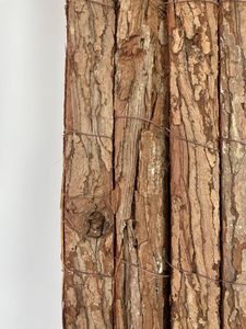 Panneaux de clôture en écorce d'arbre naturels pour décoration de jardin, clôture en bois rustique, écran de confidentialité extérieur écologique - Product Image 3