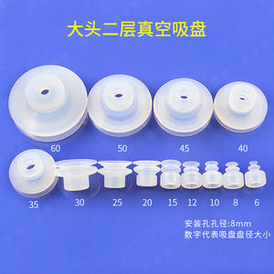 Ventosa de admisión de aire con cola M12 para piezas de robots de moldeo por inyección de piezas neumáticas de hardware de paso directo de cabeza grande Tianxing - Product Image 3