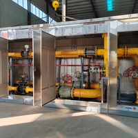 Station de réduction, de dosage et d'odorisation de gaz haute performance sur skid, débit de 100-15000 Nm/h, certifiée ATEX