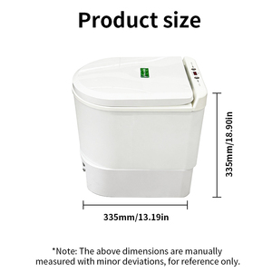 Portable Sealing Toilet Waterless Dry Flush Camping Toilet Automatic Heat <b>Seal</b> Mobile Sealing Toilet Eco Friendly For Outdoor - Product Image 2