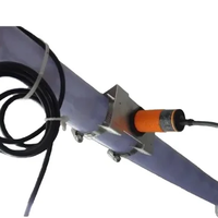 Nouveau capteur de niveau capacitif PNP 3 fils, distance de détection 20 mm, protection IP65, 20-250 V pour ferme avicole et usine d'alimentation (poulets)