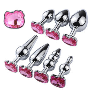 <span class=keywords><strong>Plug</strong></span> <span class=keywords><strong>anal</strong></span> en forme de chat en gros, mignon, kawaii, en métal, pour cosplay, jeux de rôle animalier |   Jouets anaux OEM/ODM - Product Image 1