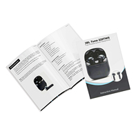 Catalogue de produits personnalisé Brochure d'impression Manuel de l'utilisateur Instruction Pliage Flyers d'affaires Livret de publicité Dépliant Folleto