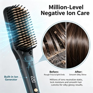 <span class=keywords><strong>Cepillo</strong></span> Alisador Eléctrico Torlin Hot Mejor para Niños, Niñas, Hombres y Mujeres, para Cabello Rizado y Enredado - Product Image 5