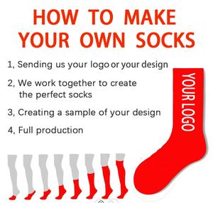 Calzini da uomo in cotone traspirante con stampa personalizzata con Logo di Design per gli sport primaverili - Product Image 3