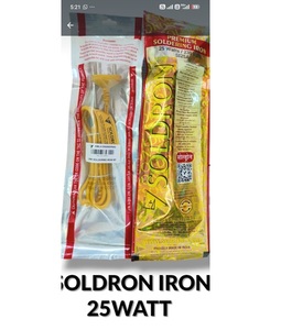 Premium <b>Soldering</b> Iron 25 Watt 230 Volt SI25A with Copper Tip for Household <b>Electrical</b> Repair Electronics Assembly DIY <b>Soldering</b> - Product Image 3