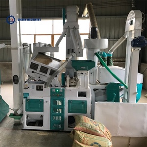 Modern Automatic Mini Rice Milling Plant 2 Ton Per Hour Complete Rice Mill Production Line