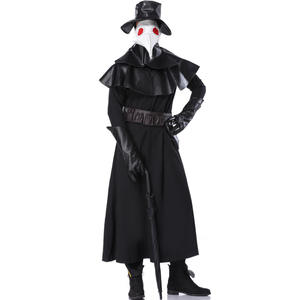 M-XL hommes peste oiseau docteur Costume Halloween Costume hommes sombre donjon pic bec film personnages - Product Image 4