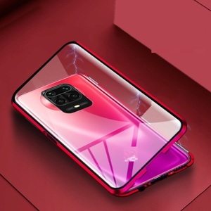 Adsorbimento magnetico Struttura In Metallo Singolo-Lato Posteriore In Vetro Temperato Caso Della Copertura Del Telefono Mobile Per <span class=keywords><strong>Xiaomi</strong></span> Per Redmi Nota <span class=keywords><strong>9s</strong></span> 9 Pro - Product Image 2