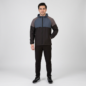 High Quality Custom Design New Fashion Windbreaker <b>Jacket</b> <b>Men</b> Casual Sport Hooded Vintage Autumn 2026 - Product Image 1