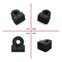 Moniteur de courant résiduel AC/DC de petite taille à 3 canaux, type B, à montage sur circuit imprimé, transformateur de courant RCD, capteur UART Modbus pour chargeur de VE