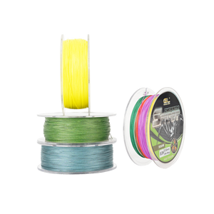 Usine de source 8 brins 500 mètres ligne de pêche tressée Pe matériel de pêche tressé pour les ventes transfrontalières - Product Image 3