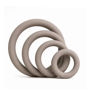Factory Wholesale Portable Silicone Coated Cast <b>Iron</b> Pilates Ring 5/<b>8</b>/10/15LB Multiple Weights Anti Slip Soft for Women Yoga - Product Image 4
