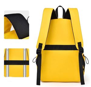 Mochila Escolar Ligera Clásica Básica para Hombres y Mujeres, Mochila Negra Simple para Niños, para la Universidad, Viajes, Múltiples Colores - Product Image 4