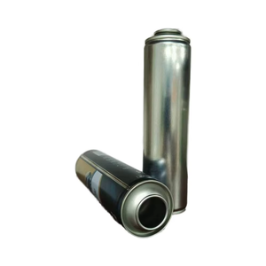 Precio de fábrica Lata de hojalata de aerosol de 300ml con tapa de rosca Impresión offset de logotipo personalizado <span class=keywords><strong>para</strong></span> pesticidas y productos químicos - Product Image 1