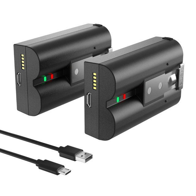 Replacement 6040mAh 3.65V Quick Release Battery for Ring Video Doorbell 2 3 4 Stick up Spotlight Cam in Stock Black