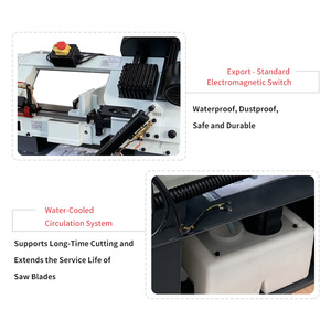 Vente à bas prix de scies à ruban portables, petites, automatiques, pour la découpe des métaux - Product Image 1