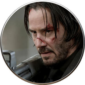 Design personalizzato metallo artigianato John Wick collezione commemorativa moneta sfida oggetti di scena per film Cosplay - Product Image 5