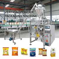 Machine de remplissage et d'emballage automatique verticale pour poudre de thé, lait, café, cacao, épices, farine de maïs, détergent, 100g, 500g, 1kg, 2kg, 5kg