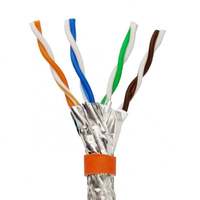 Cable de Comunicación CAT6A 8p8c, Blindado, de Cobre Puro, 26awg, con Certificación UL