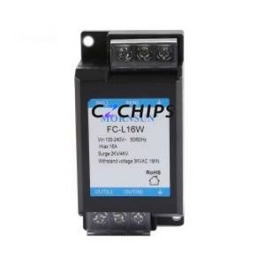 FC-L16W EMC Filter Bolt RF ( Rated Current: 16A )( Connection Method: DIN Rail )( Length: 104mm )( Width: 53mm ) - Product Image 1