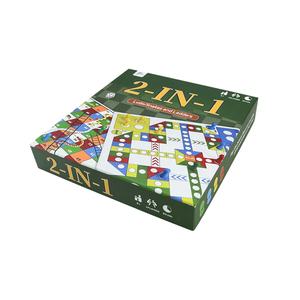 Juego <span class=keywords><strong>de</strong></span> Mesa 2 en 1 Plegable <span class=keywords><strong>de</strong></span> Papel, Serpientes y Escaleras, <span class=keywords><strong>Ludo</strong></span> con Piezas <span class=keywords><strong>de</strong></span> Plástico, Juego <span class=keywords><strong>de</strong></span> Mesa Familiar <span class=keywords><strong>de</strong></span> Viaje para Todas las Edades - Product Image 5