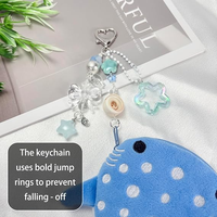 Porte-clés en peluche requin baleine style requin, personnalisable, mignon, avec fermeture éclair, pour femmes, pochette à monnaie, vente en gros