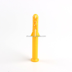 Anclaje de Expansión de Plástico <span class=keywords><strong>para</strong></span> Pared, <span class=keywords><strong>8</strong></span>*40 mm, Rosca M6, Capacidad de 10 lb, <span class=keywords><strong>para</strong></span> <span class=keywords><strong>Concreto</strong></span> y Paneles de Yeso - Product Image 1
