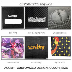 Supplier Terverifikasi Album Kartu Premium 9 Kantong Custom Top Loader <span class=keywords><strong>Binder</strong></span> Kulit PU dengan Ritsleting - Product Image 5