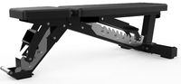 Banc de musculation plat professionnel MMD pour salle de sport, banc inclinable et déclinable pour haltères, banc réglable pour abdominaux