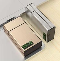 Lancement d'un nouveau produit : étui à cigarettes en métal avec chargeur USB, idéal pour arrêter de fumer le jour de la Saint-Valentin, les mariages et la fête des pères
