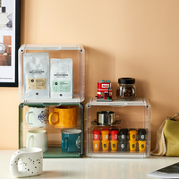 Boîtes de rangement en plastique dur de haute qualité pour sac à main, boîte de rangement organisateur, vitrine anti-poussière pour parfum cosmétique