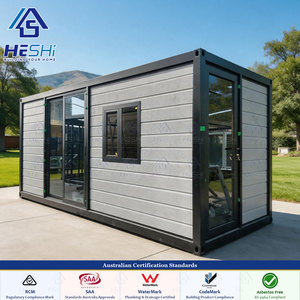 บ้านสำเร็จรูปแบบขยายได้มาตรฐานออสเตรเลีย ขนาด 20 ฟุต 40 ฟุต 1 2 3 4 5 ห้องนอน บ้านเคลื่อนที่หรูหรา ราคาประหยัด - Product Image 1