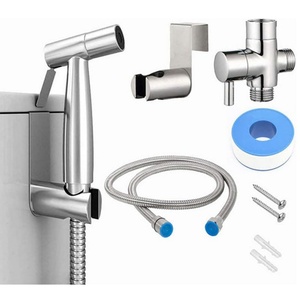 Juego de rociador de bidé de acero inoxidable de primera calidad para baño, rociador de bidé de mano con gancho para inodoro, kit de rociador de bidé para inodoro - Product Image 5