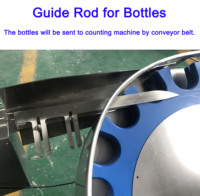Ligne de production de comptage et d'emballage de capsules de comprimés Machine d'alimentation de biberons ronde automatique pour animaux de compagnie